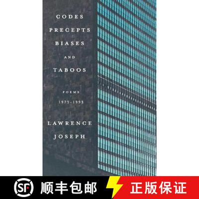 【3-4周达】Codes, Precepts, Biases, and Taboos: Poems 1973-1993 [9780374125172]