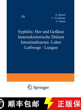 【3-4周达】Syphilis: Herz und Gefässe Innersekretorische Drüsen Intestinaltractus · Leber Luftwege... [9783540011439]
