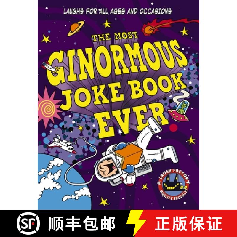 【2-3周达】The Most Ginormous Joke Book in the Universe!: Laughs for All Ages and Occasions [9781400340798]