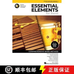 Book Essential Percussion 预订 9798350120721 for Resources Elements Band Online Keyboard