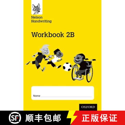 【3-4周达】Nelson Handwriting: Year 2/Primary 3: Workbook 2B (pack of 10) [9780198368700]