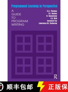 【3-4周达】Programmed Learning in Perspective: A Guide to Program Writing [9781138530904]