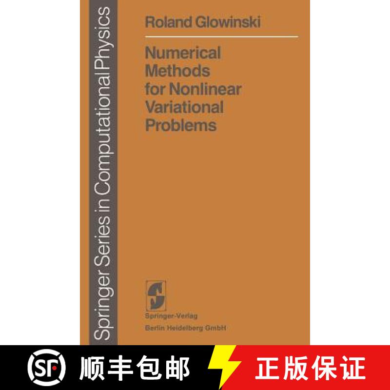【3-4周达】Numerical Methods for Nonlinear Variational Problems [9783662126158]