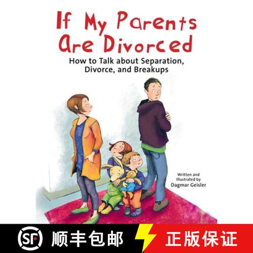 【3-4周达】精装 If My Parents Are Divorced: How to Talk about Separation, Divorce, and Breakups [9781510771352]
