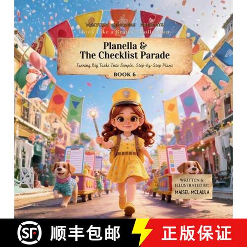 【3-4周达】Planella and the Checklist Parade: Turning Big Tasks Into Simple, Step-by-Step Plans [9781972860250]