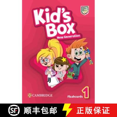 【3-4周达】Kid's Box New Generation Level 1 Flashcards British English [9781108815611]