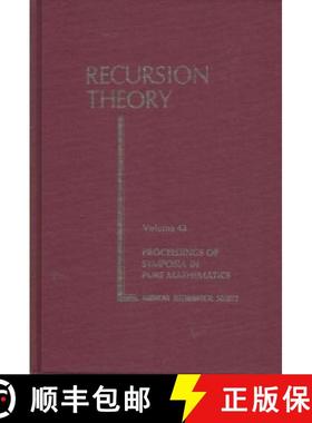【3-4周达】Recursion Theory [9780821814475]