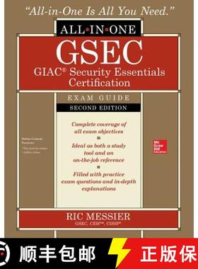 【3-4周达】Gsec Giac Security Essentials Certification All-In-One Exam Guide, Second Edition [9781260453201]