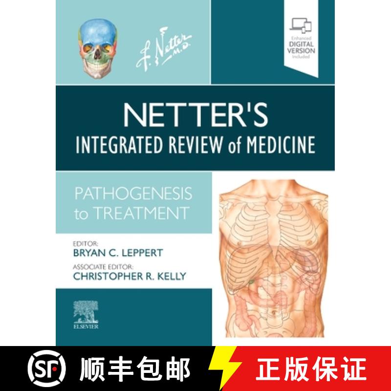 【3-4周达】Netter's Integrated Review of Medicine: Pathogenesis to Treatment [9780323479387]