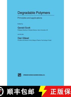 【3-4周达】Degradable Polymers : Principles and applications [9789401042536]
