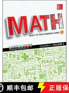 【3-4周达】Glencoe Math, Course 2, Student Edition, Volume 2 [9780021301522]