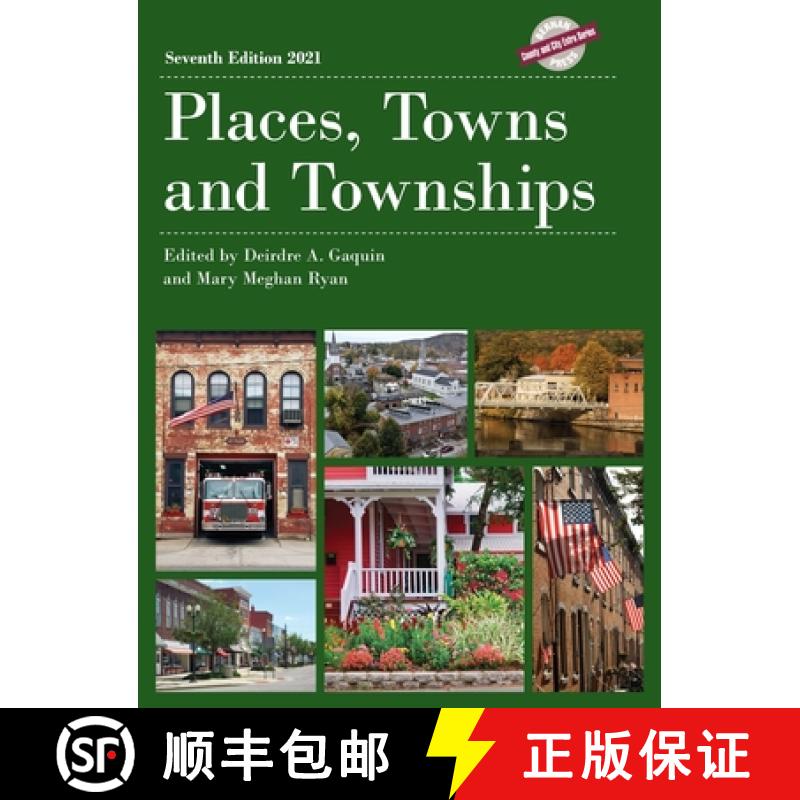 【4周达】Places, Towns and Townships 2021, Seventh Edition [9781641434959]