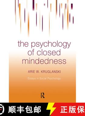 【3-4周达】The Psychology of Closed Mindedness [9780863775802]