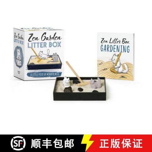 【3-4周达】Zen Garden Litter Box: A Little Piece of Mindfulness [9780762464128]