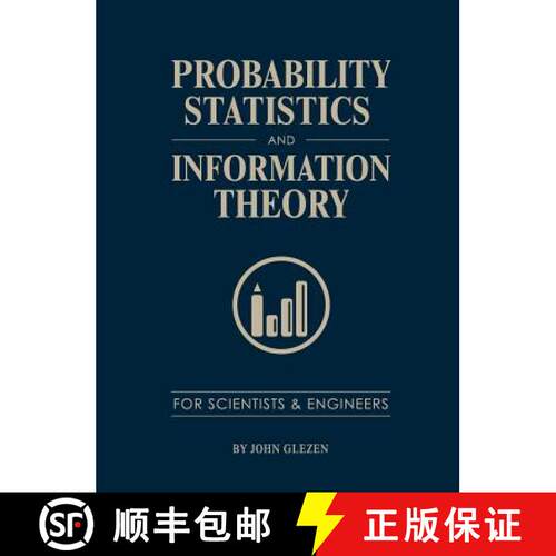 【3-4周达】精装 Probability, Statistics, and Information Theory for Scientists and Engineers [9781516552849]