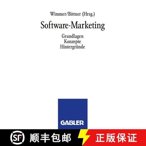 【3-4周达】Software-Marketing : Grundlagen, Konzepte, Hintergründe [9783409134620]
