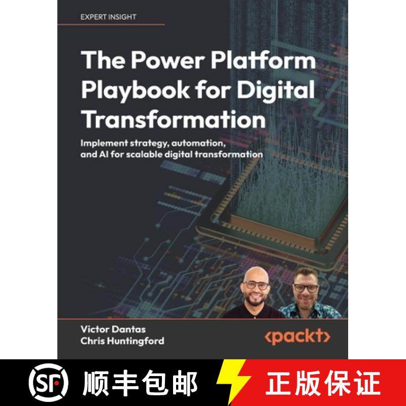 预订 The Power Platform Playbook for Digital Transformation: Implement strategy, automation, and AI f... [9781805121398]