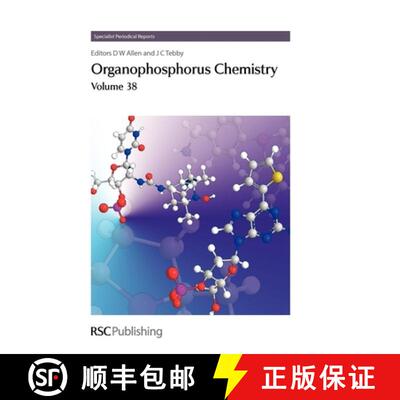 【3-4周达】精装 Organophosphorus Chemistry : Volume 38 [9781847559203]