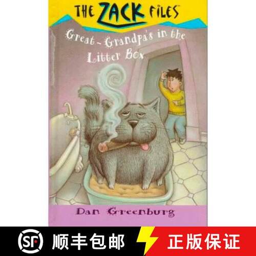 【3-4周达】Zack Files 01: My Great-grandpa's in the Litter Box [9780448412603]