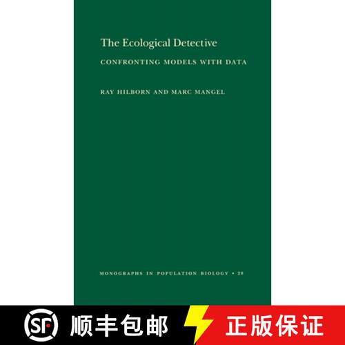 【3-4周达】The Ecological Detective: Confronting Models with Data (Mpb-28) [9780691034973]