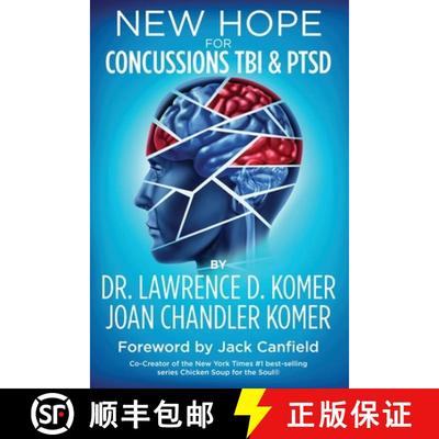 【3-4周达】New Hope for Concussions TBI & PTSD [9780995250109]