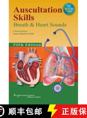 【3-4周达】Auscultation Skills with Access Code: Breath & Heart Sounds [9781451189995]