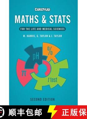 【3-4周达】Catch Up Maths & Stats, second edition : For the Life and Medical Sciences [9781904842903]