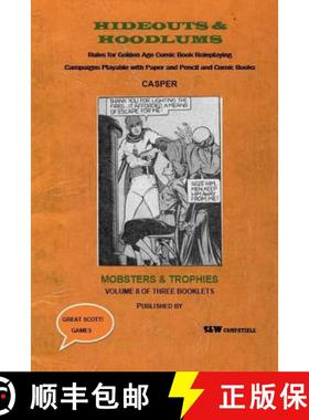 【3-4周达】Hideouts & Hoodlums Book II: Mobsters & Trophies [9780692434383]