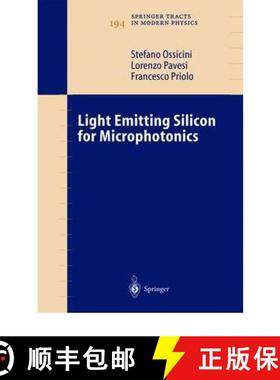 【3-4周达】Light Emitting Silicon for Microphotonics [9783642072994]