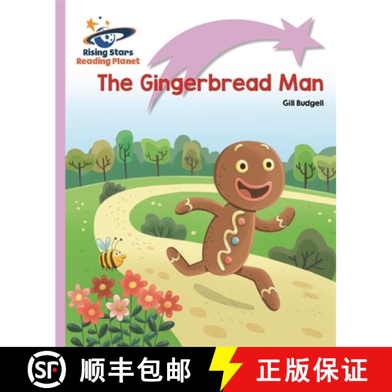 【3-4周达】Reading Planet - The Gingerbread Man - Lilac Plus: Lift-off First Words [9781510429635]
