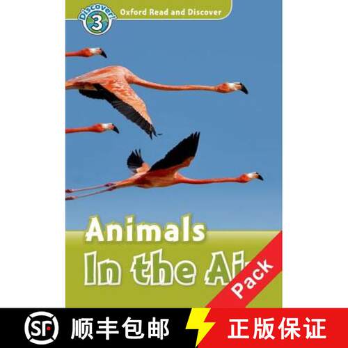 精装 Oxford Read and Discover: Level 3: Animals in the Air Audio CD Pack [9780194644259]