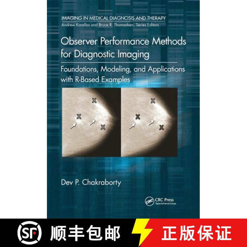 【3-4周达】Observer Performance Methods for Diagnostic Imaging: Foundations, Modeling, and Applicatio... [9780367781637]
