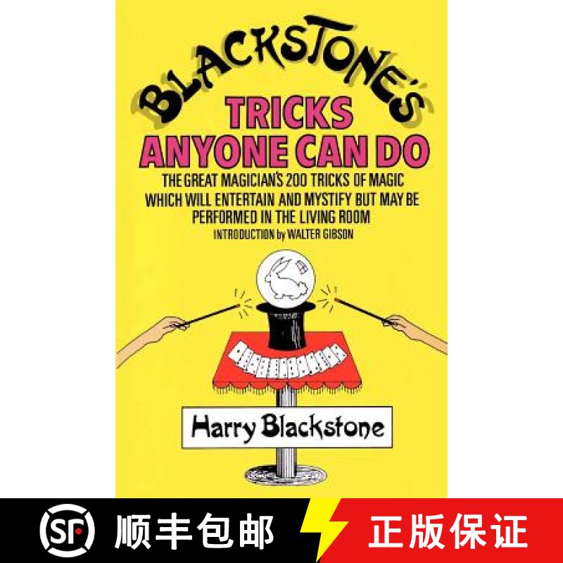 【3-4周达】Blackstone's Tricks Anyone Can Do [9780806508627]