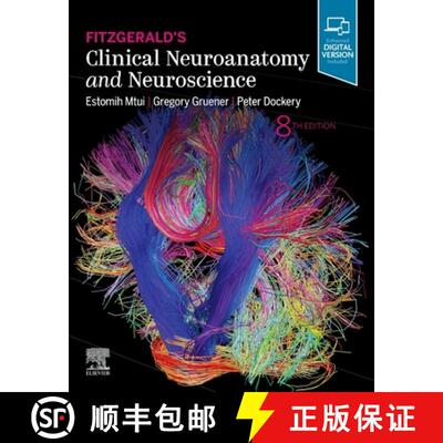 【3-4周达】Fitzgerald's Clinical Neuroanatomy and Neuroscience [9780702079092]