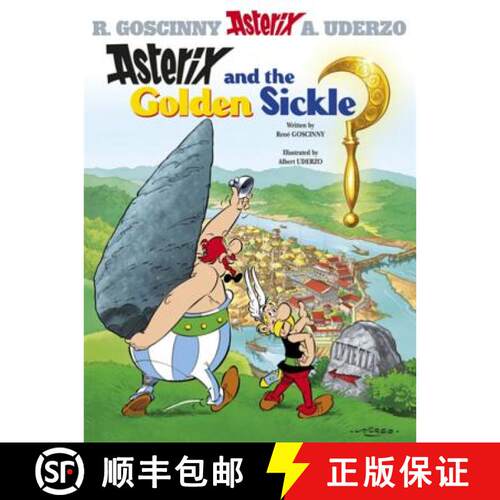 现货 Asterix: Asterix and The Golden Sickle : Album 2 [9780752866130]
