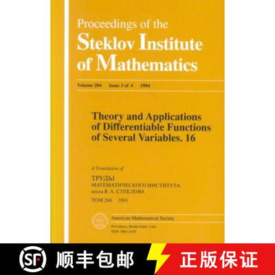 【3-4周达】Theory And Applications Of Differentiable Functions Of Several Variables. 16 [9780821802762]