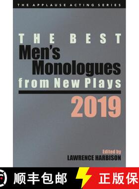 【3-4周达】The Best Men's Monologues from New Plays, 2019 [9781493053292]