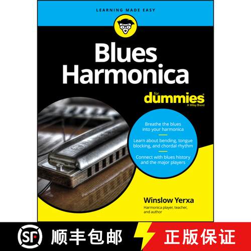 【3-4周达】Blues Harmonica For Dummies [Wiley生活类] [9781119694519]