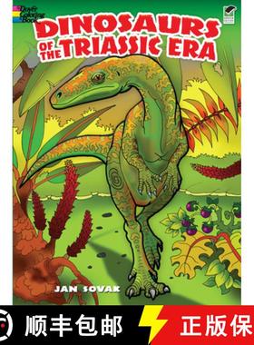 预订 Dinosaurs of the Triassic Era Coloring Book [9780486472652]