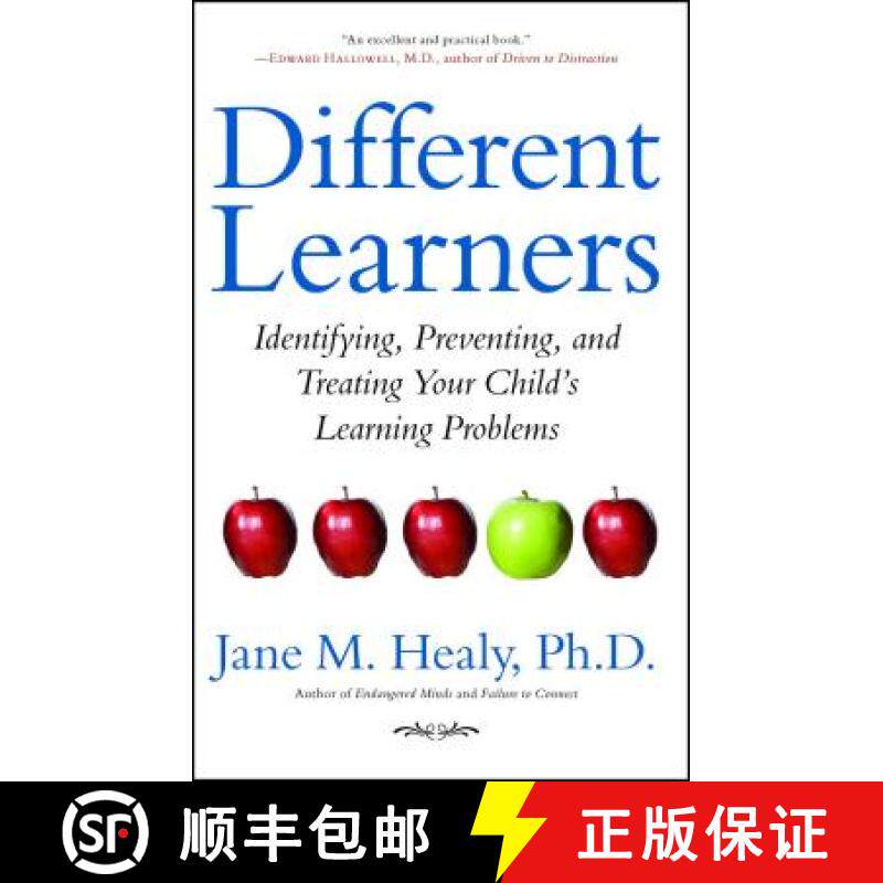 【3-4周达】Different Learners: Identifying, Preventing, and Treating Your Child's Learning Problems [9781416556428]