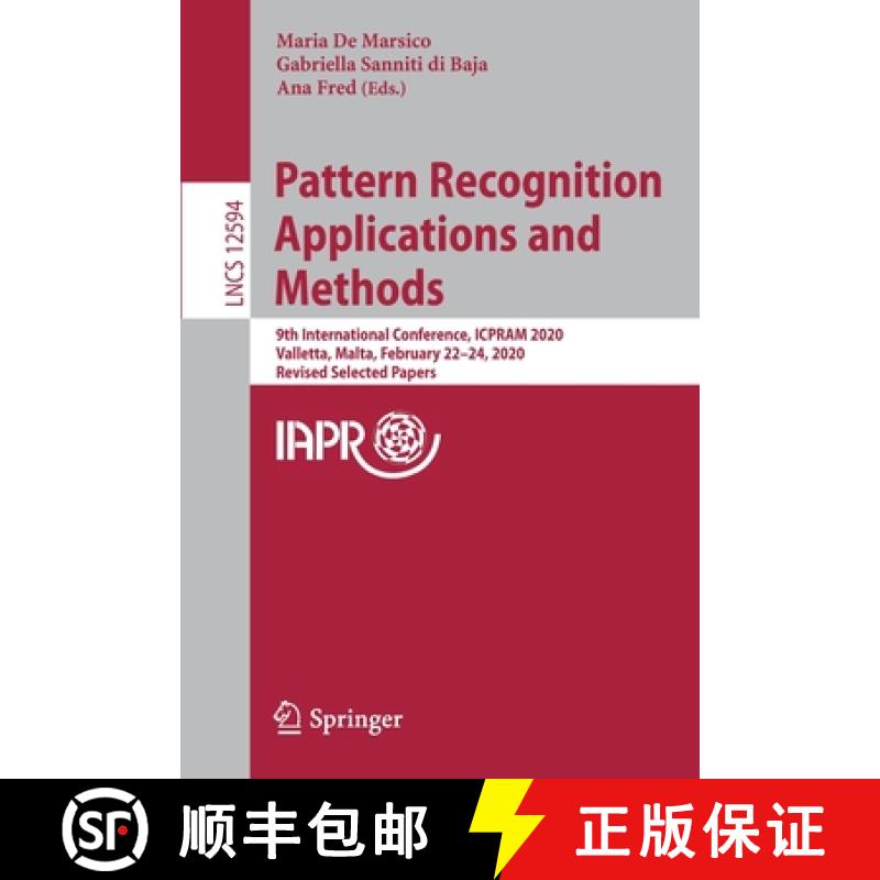 【3-4周达】Pattern Recognition Applications and Methods: 9th International Conference, ICPRAM 2020, V... [9783030661243]