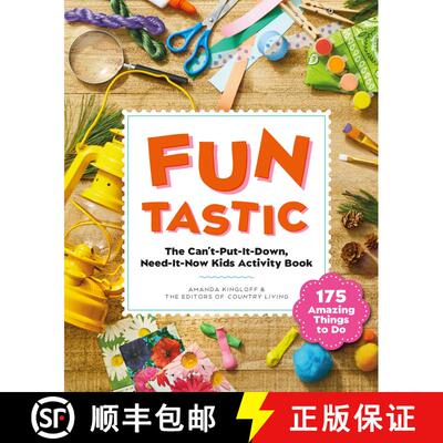 【3-4周达】Funtastic: The Can't-Put-It-Down, Need-it-Now Kids Activity Book [9781958395783]
