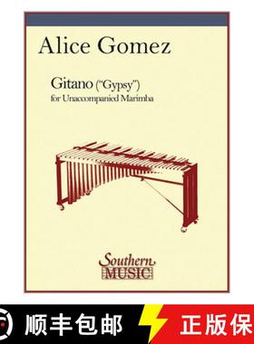 【3-4周达】Gitano: Marimba Unaccompanied [9781581061628]