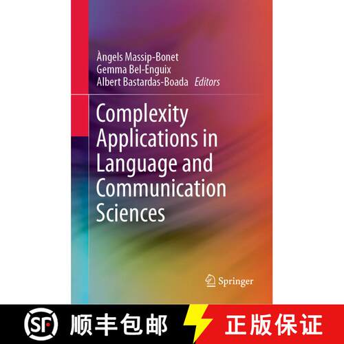 【3-4周达】精装 Complexity Applications in Language and Communication Sciences [9783030045968]