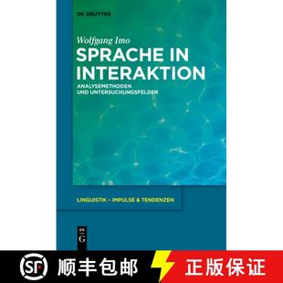 Sprache Untersuchungsfelder 9783110579246 und 4周达 Analysemethoden Interaktion