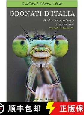 预订 Odonati d'Italia [Odonates of Italy] [9788890978821]