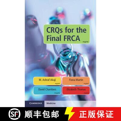【3-4周达】CRQs for the Final FRCA [9781108705288]