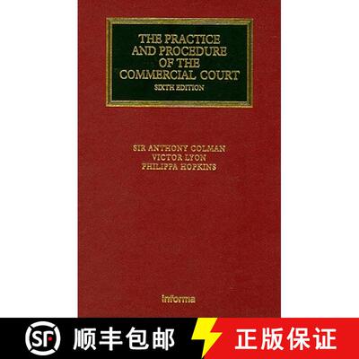 【3-4周达】精装 The Practice and Procedure of the Commercial Court [9781843117308]