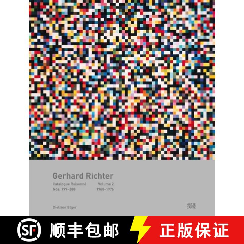 【3-4周达】Gerhard Richter Catalogue Raisonne. Volume 2 : Werknummern 199-3881968-1976 [9783775719797]