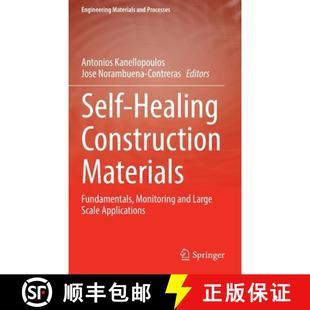 9783030868796 Fundamentals Large and Monitoring Applications 4周达 Self Healing Construction Scale Materials